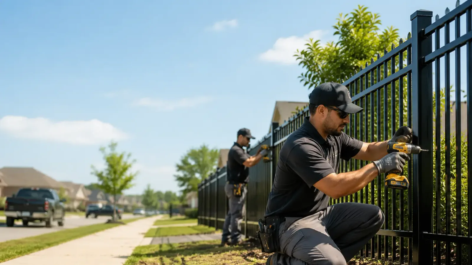 Metal Fence Installation in Morley, IA